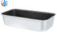 RK Bakeware China Foodservice NSF Moldes para pan Pullman de aluminio estirado profundo Molde para pan rectangular