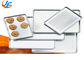 RK Bakeware China Servicio de alimentos Hoja de aluminio de tamaño completo Bandeja de pan Bandejas de pan para hornear 18 &quot;X26&quot; pulgadas