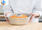 RK Bakeware China Foodservice NSF Molde para pastel de queso de aluminio Capa para pastel Molde para pastel de anillo Molde para pastel