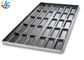 RK Bakeware China Foodservice 41053 Chicago Metallic Glazed Acero aluminizado Blunt End Hoagie Bun Pan Tray