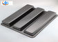RK Bakeware China Foodservice NSF Telfon Coat Moldes para pan de aluminio Pullman Three Cup Pan Pan Copper Trisagna Pan