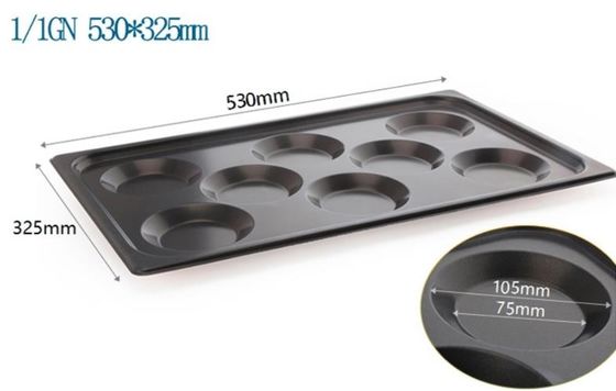 Huevo de aluminio antiadherente que cuece a Tray Foodservice Combi Oven Gastronorm GN 1/1 530x325m m