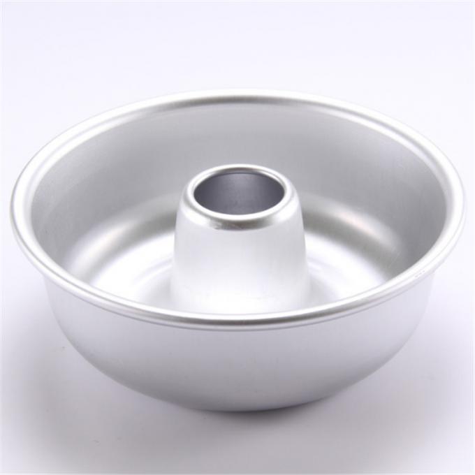 RK Bakeware China Foodservice NSF Molde para pasteles con forma de chimenea de aluminio Molde para pasteles de ángel de aluminio 0