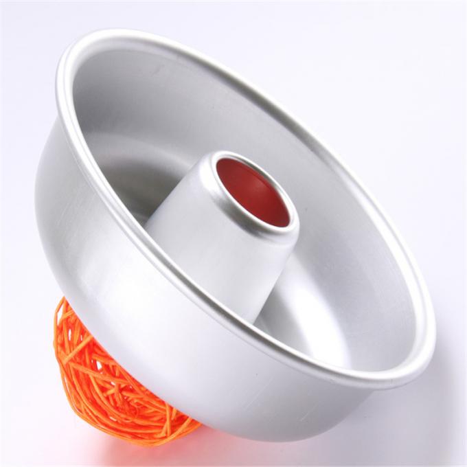 RK Bakeware China Foodservice NSF Molde para pasteles con forma de chimenea de aluminio Molde para pasteles de ángel de aluminio 3