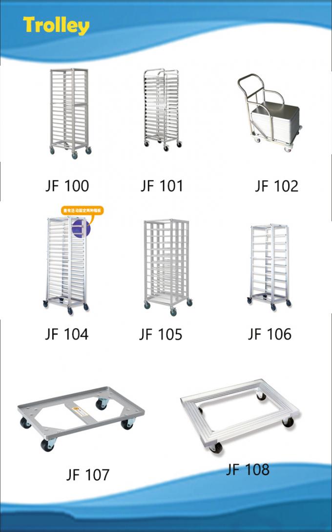 Rk Bakeware China-Flat Pack Stainless Steel Loading Double Rack