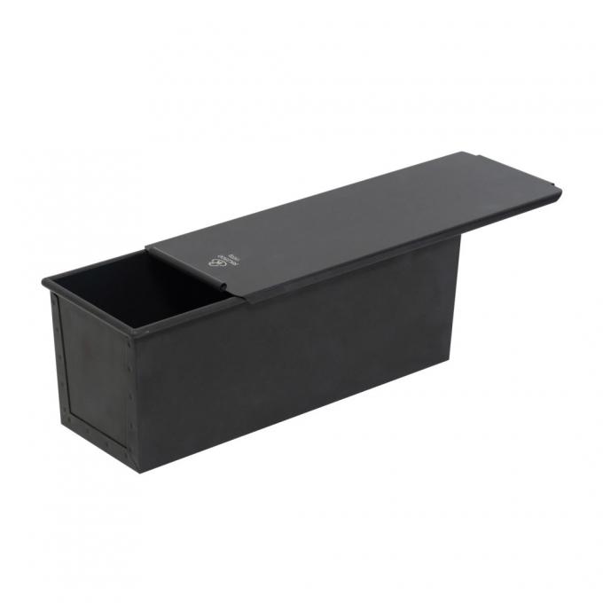 RK Bakeware China Foodservice NSF 0215 Acero aluminizado esmaltado Extremo redondeado Hoagie Bun Pan Bandeja para hornear pan de hamburguesa 4