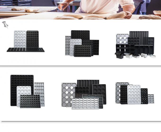 RK Bakeware China Foodservice NSF 49015 Glaze Aluminio Sub Sandwich Roll Pan Bandeja para hornear 9