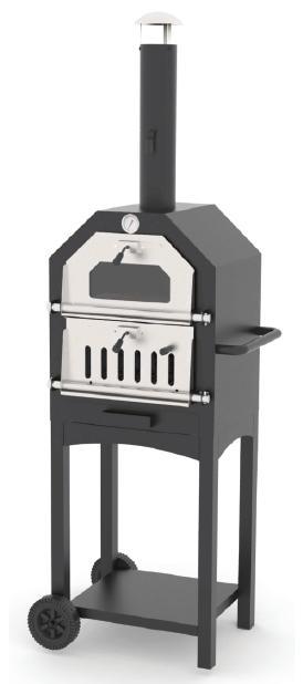 Woodfire Pizza Oven, Black